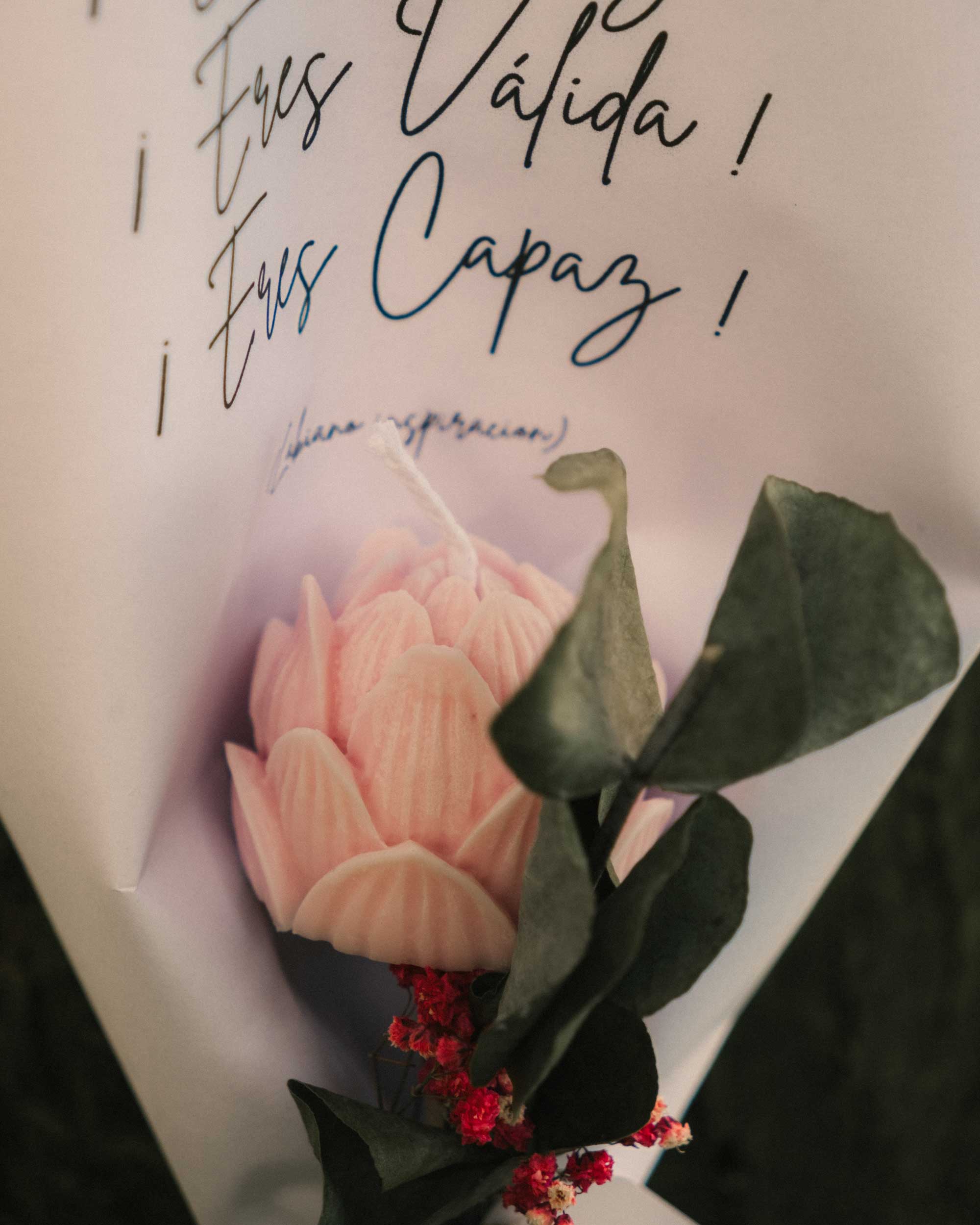 Flor de loto aromática grande