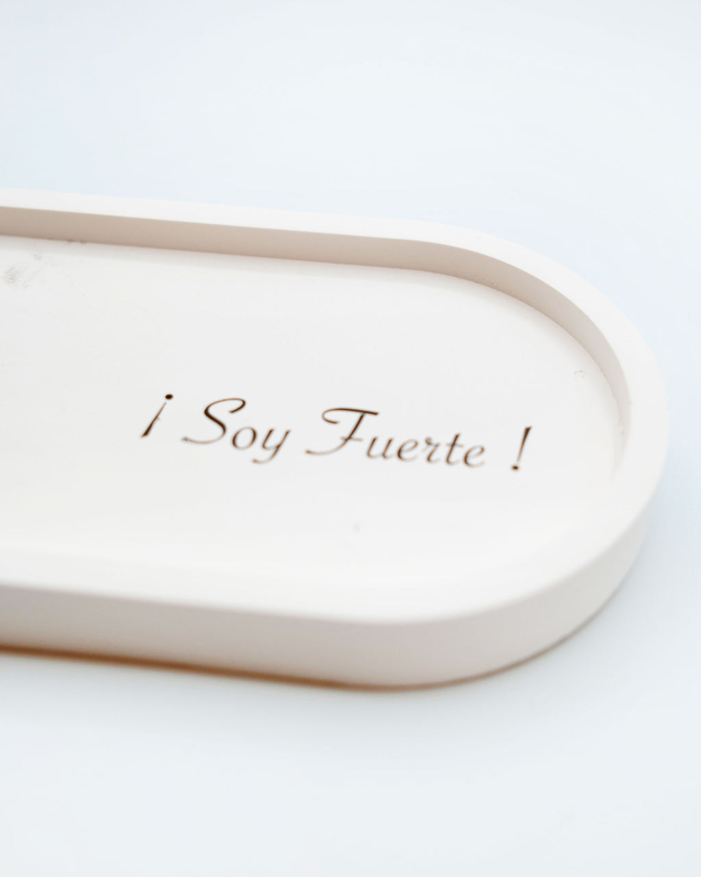 Bandeja oval — ¡Soy Fuerte!
