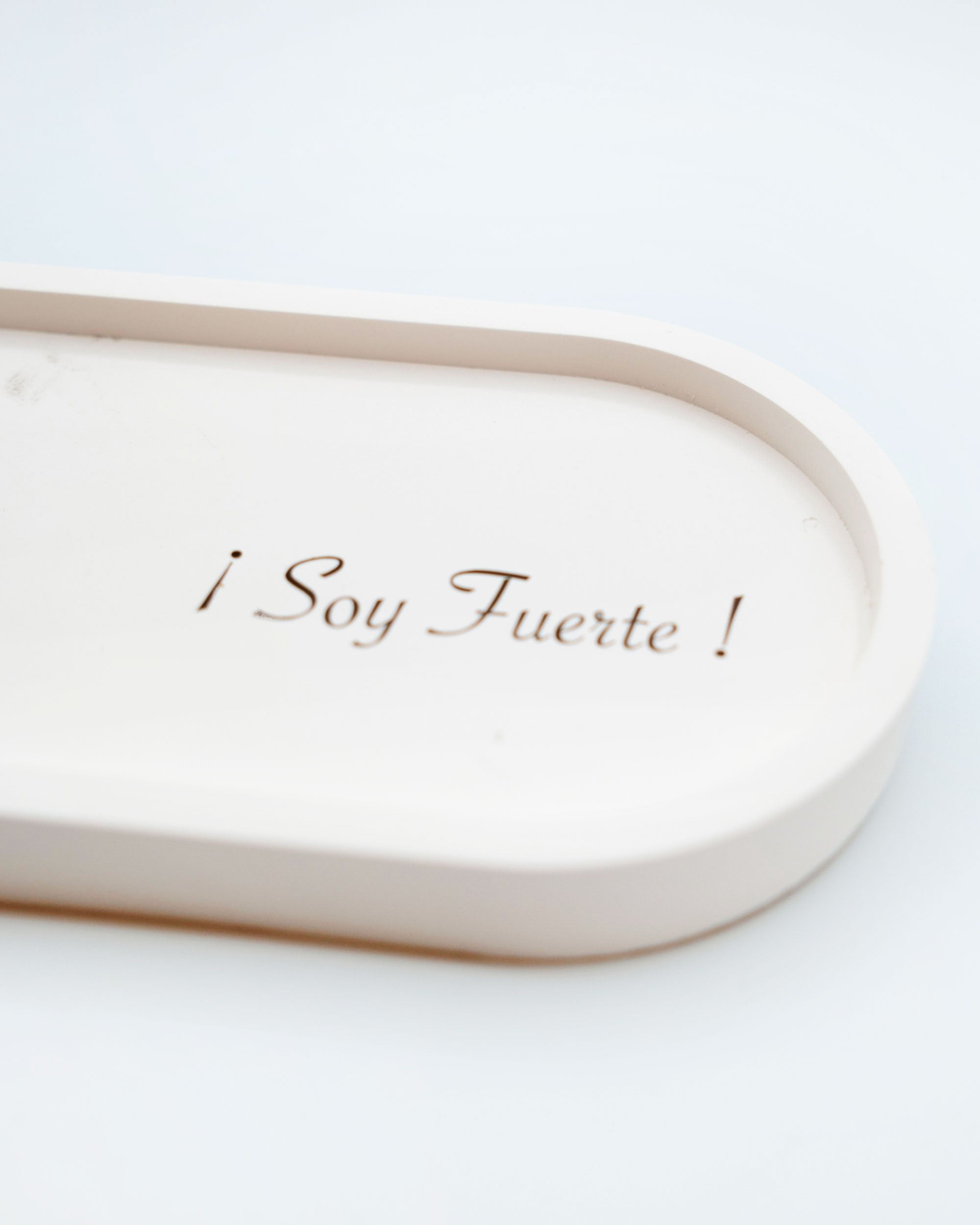 Bandeja oval — ¡Soy Fuerte!