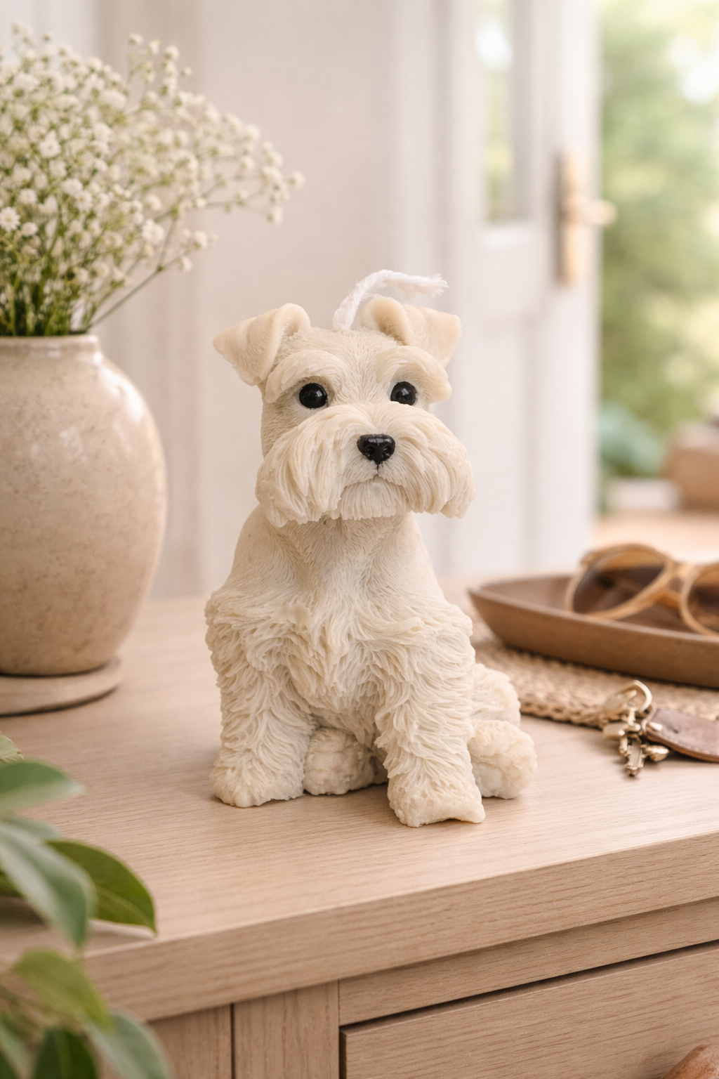 vela perrote cera de soja natural